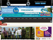 Tablet Screenshot of delfinstereo.com